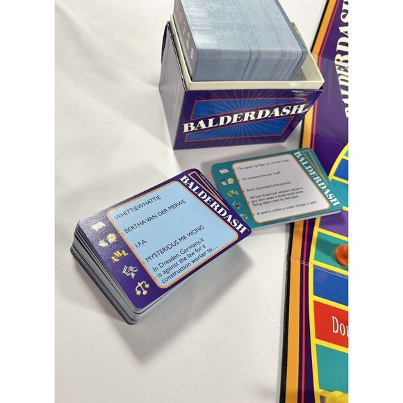 Balderdash The Classic Bluffing Board Game Hasbro Vintage 2003 - Picture 10 of 16